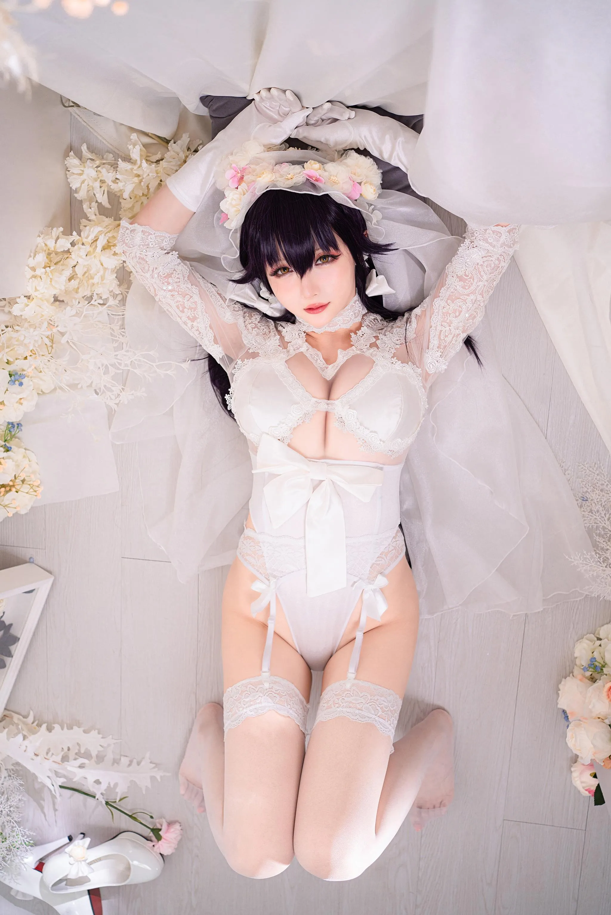 星之迟迟 – NO.84 纯白漆黑-吾妻 [31P]插图1